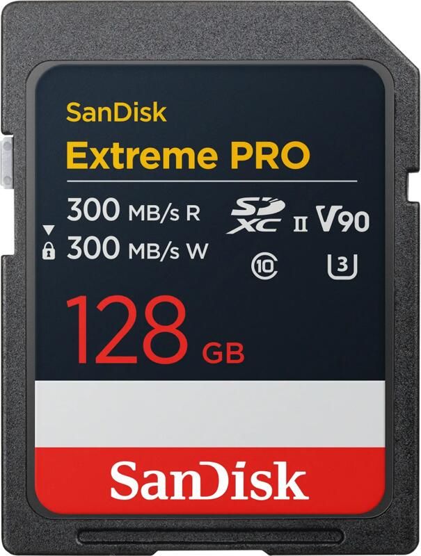 Sandisk SDXC Extreme Pro 128GB 300MB s
