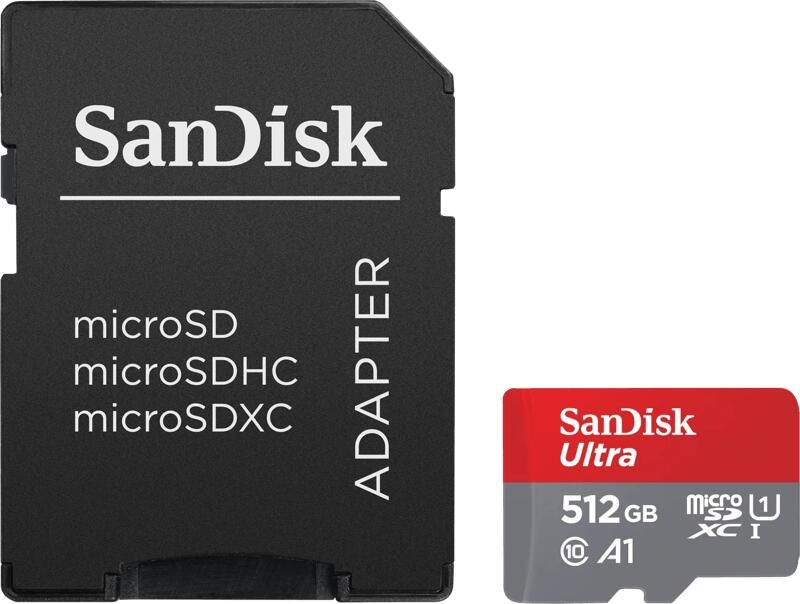 SanDisk microSDXC Ultra 512GB (A1 UHS-I Cl.10 150MB s) | Micro SD kaarten | Computer&IT Data opslag | 0619659200572