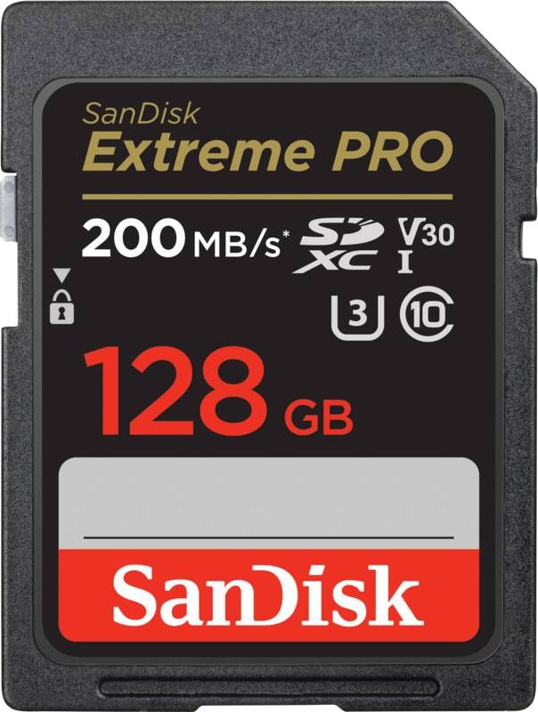 SanDisk SDXC Extreme Pro 128GB 200 90 MB s V30 Rescue Pro dl | SD kaarten | Computer&IT Data opslag | 0619659188634