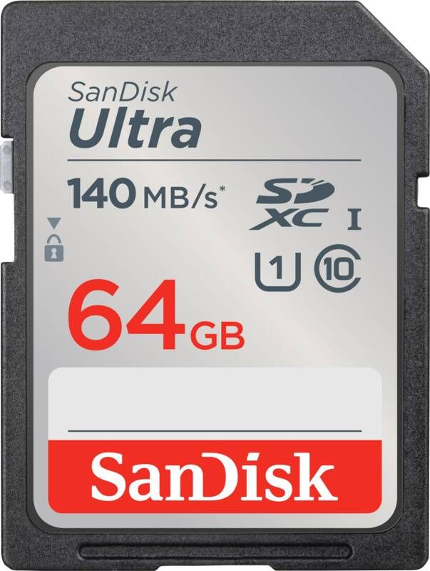 Sandisk SDXC Ultra 64GB 140mb s