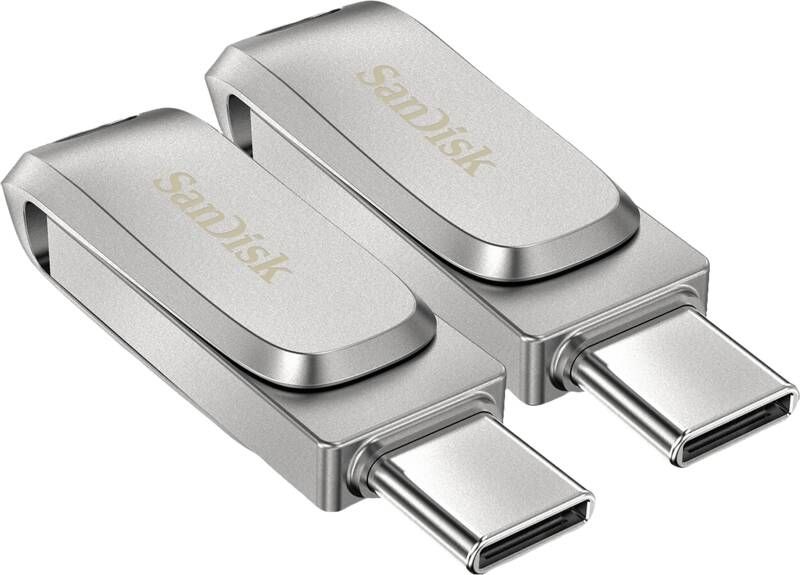 Sandisk Ultra Dual Drive 3.1 Luxe 128GB Duo Pack