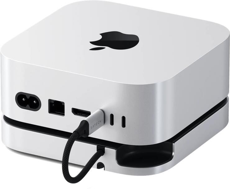 Satechi USB-C Mac Mini M4 Stand & Hub met SSD slot