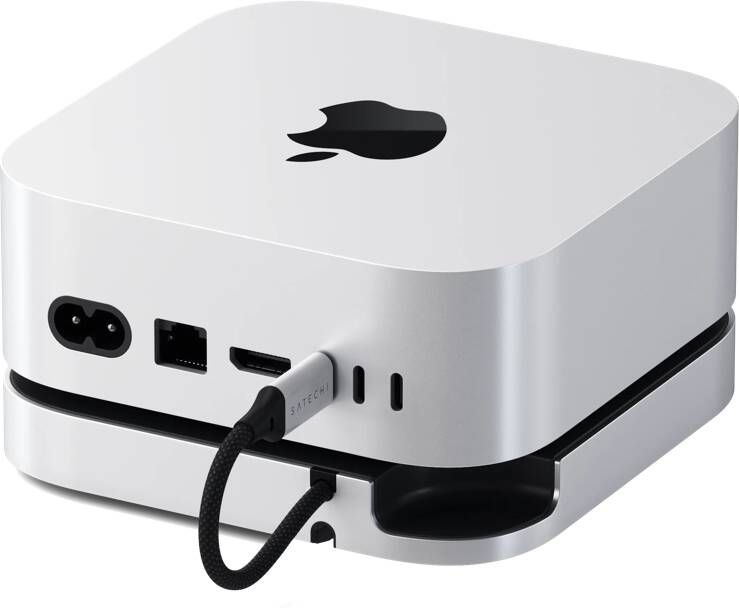 Satechi USB-C Mac Mini M4 Stand & Hub met SSD slot