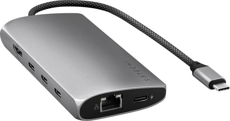 Satechi USB-C Multiport 8K Ethernet Adapter