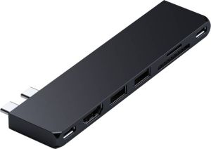 Satechi USB-C Pro Hub Slim Adapter Midnight Black