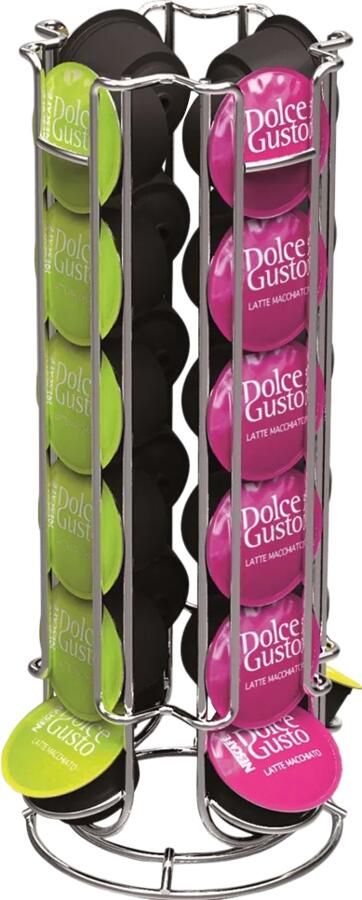 Scanpart Dolce Gusto cuphouder Capsule houder Koffiecups houder RVS capsulehouder Voor 24 capsules
