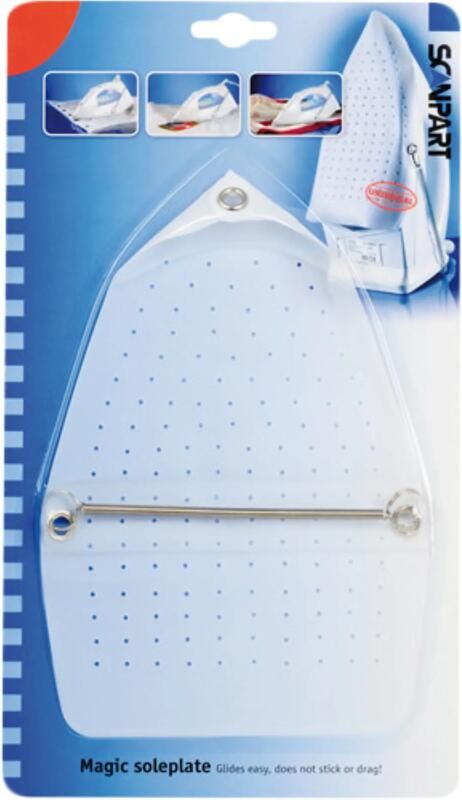 Scanpart strijkijzerzool Strijkzool Strijkijzer hoes Teflonzool Teflon Beschermt strijkgoed Voorkomt oververhitting Universeel 1 stuk