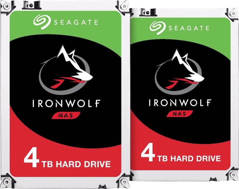 Seagate Ironwolf 4TB Duo Pack