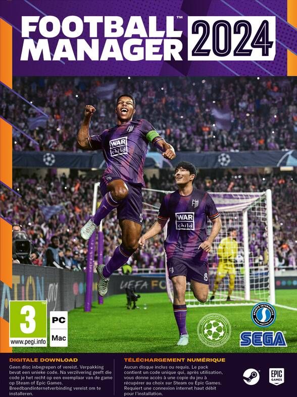 SEGA Football Manager 24 PC (Code in Box)