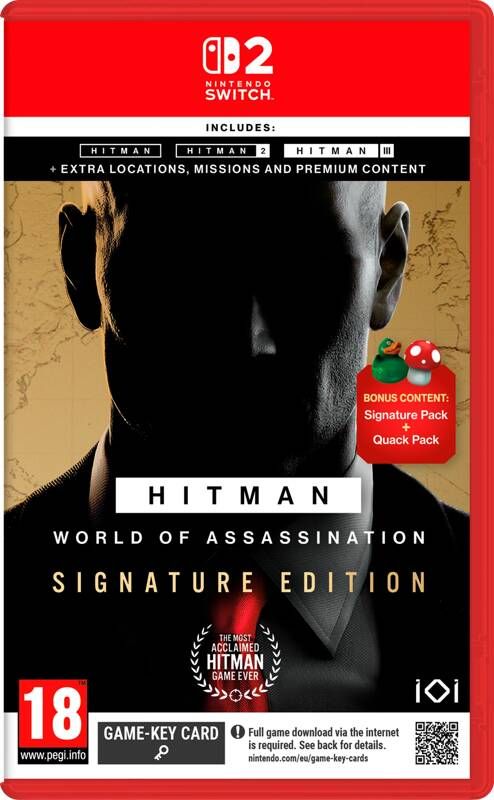 Sega Hitman World of Assassination Signature Edition Nintendo Switch 2