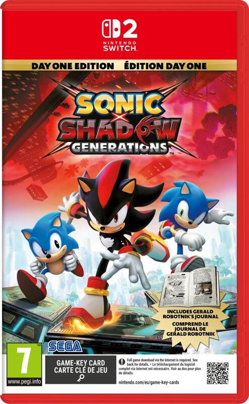 Sega Sonic x Shadow Generations Nintendo Switch 2