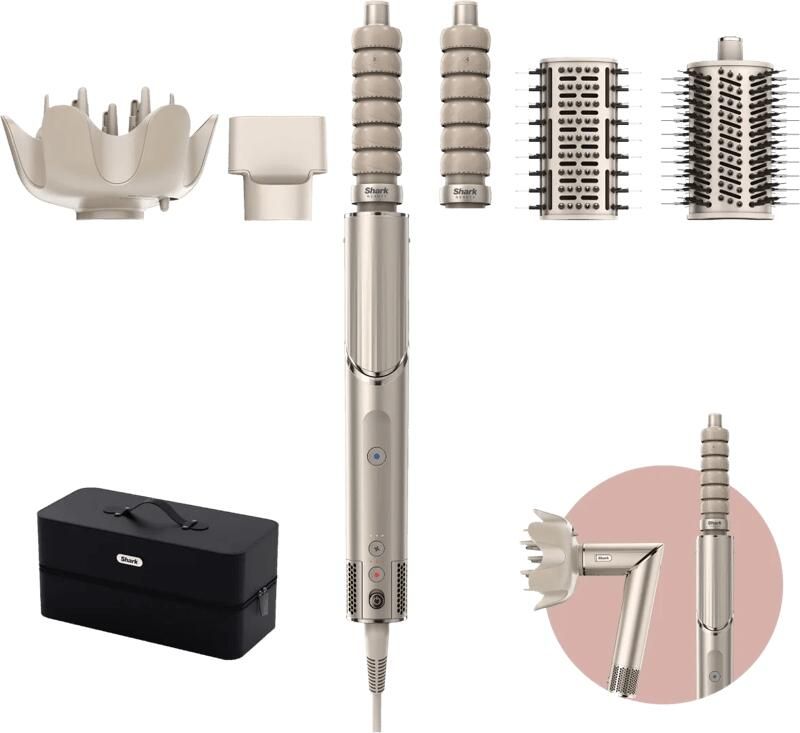 Shark FlexStyle 5-in-1 multistyler en föhn Stone