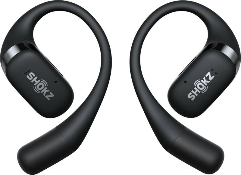 Shokz OpenFit Zwart | Sport oortjes | Beeld&Geluid Koptelefoons | 0810092675747