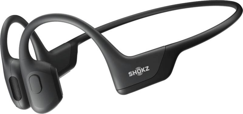 Shokz Openrun Pro Mini Hoofdtelefoon Zwart | Bone Conduction koptelefoons | Beeld&Geluid Koptelefoons | 0810092674115
