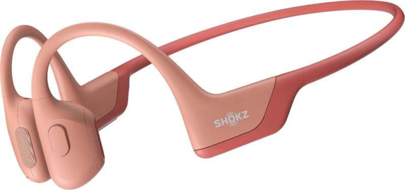 Shokz OpenRun Pro Roze | Bone Conduction koptelefoons | Beeld&Geluid Koptelefoons | 0850033806328