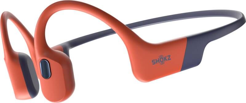 Shokz OpenSwim Pro Rood | Bone Conduction koptelefoons | Beeld&Geluid Koptelefoons | 0810092678601