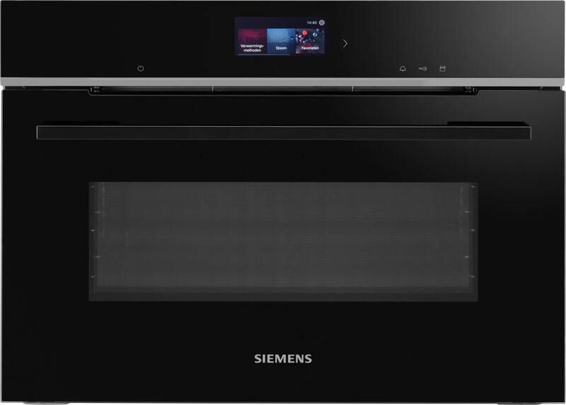 Siemens CS736G1B2 Inbouw combi stoomoven Zwart