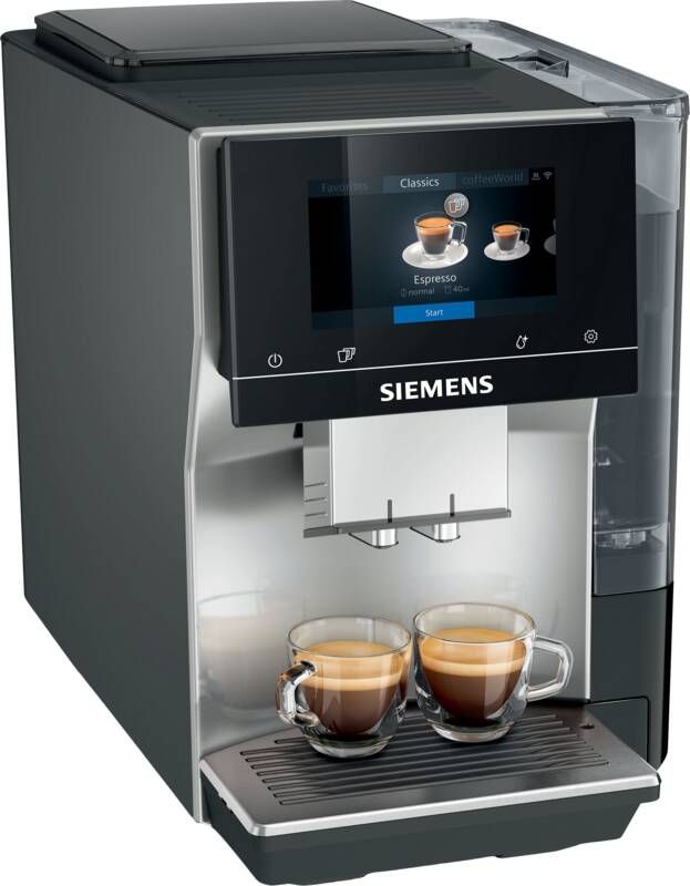 Siemens TP715R07 Espresso Volautomaat EQ700 Classic RVS Zilver Metallic