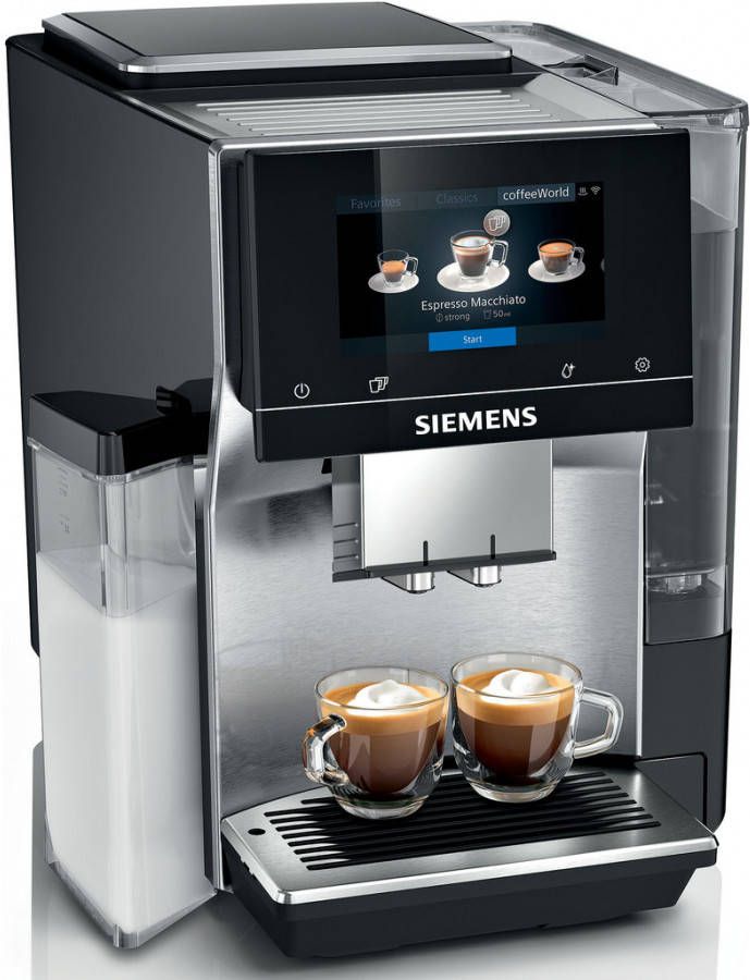 Siemens EQ.700 Integral TQ707R03 Roestvrijstaal Espressomachine 2 4 l Koffiebonen Ingebouwde molen 1500 W