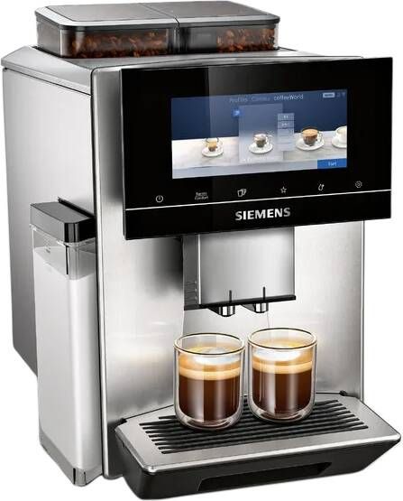 Siemens EQ900 TQ907R03 Volautomatische espressomachine 2 bonenreservoirs RVS