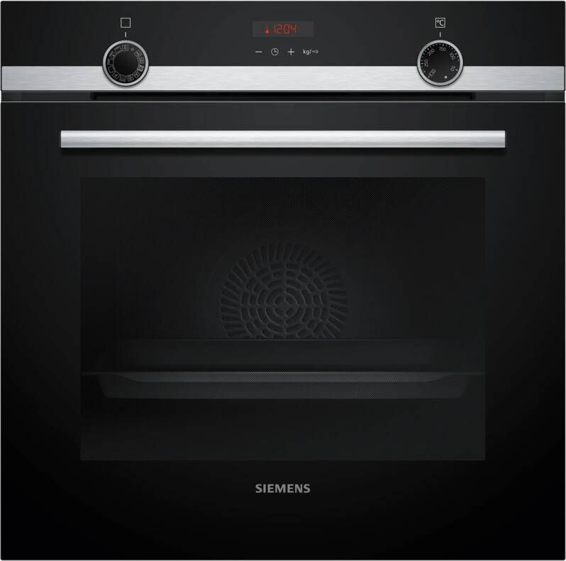 Siemens HQ574AER3 iQ300 Inbouw Oven met Toegevoegde Stoom 60 x 60 cm Inox