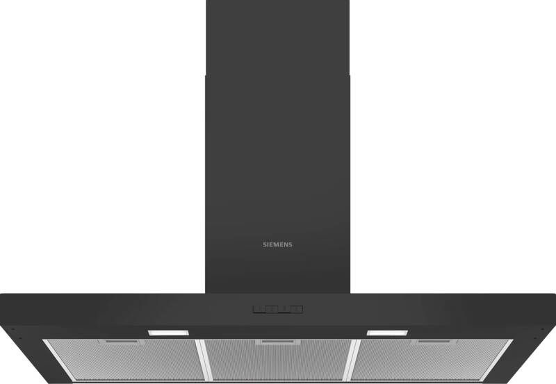 Siemens LC96BBC60 Schouwkap Zwart