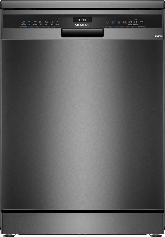 Siemens SN23EC03ME iQ300 vrijstaande vaatwasser 14 couverts Inductie L60cm 42dB Zwart
