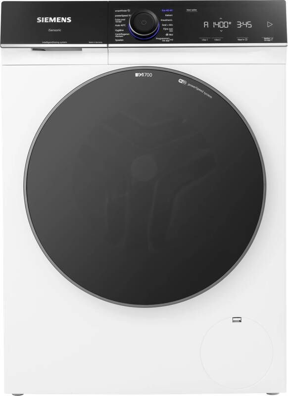 Siemens WG44B2A5NL iQ700 Wasmachine met stoom 1400 rpm 20% zuiniger dan energielabel A Automatisch doseren