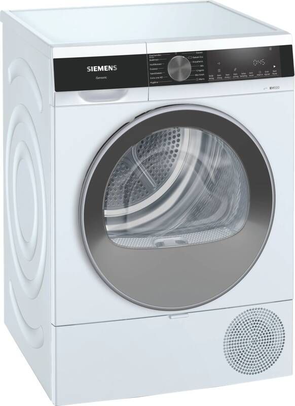 Siemens iQ500 WQ33G2D1NL wasdroger Vrijstaand Voorbelading 8 kg A+++ Wit