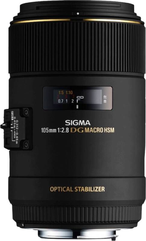 Sigma 105mm f 2.8 EX DG MACRO OS HSM (Canon EF) | Macrolenzen lenzen | Fotografie Objectieven | 0085126258542