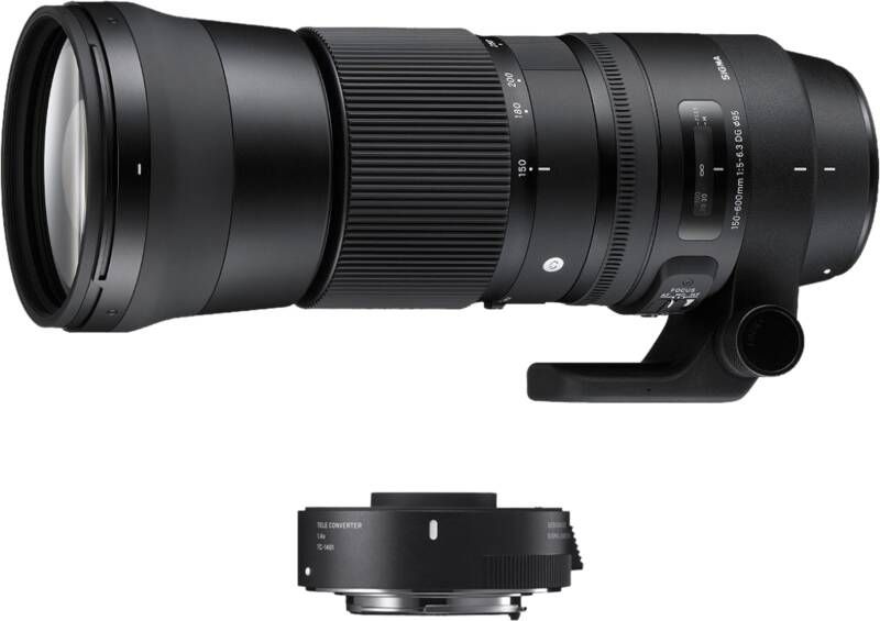 Sigma 150-600mm f 5.0-6.3 C + TC-1401 (Nikon F) | Telelenzen lenzen | Fotografie Objectieven | 0085126932428