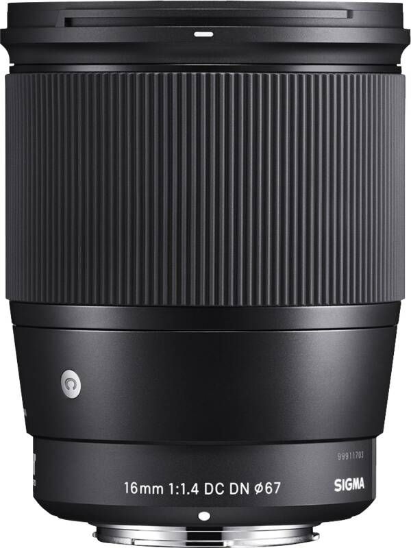 Sigma 16mm f 1.4 DC DN C (Canon EF-M) | Prime lenzen | Fotografie Objectieven | 0085126402716