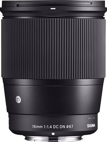 Sigma 16mm F1.4 DC DN | (c) X mount | Top 10 Objectieven lenzen | Fotografie Objectieven | 0085126402754