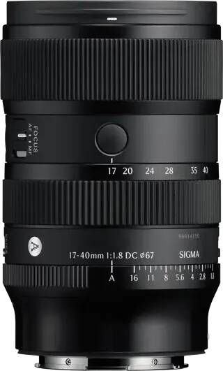Sigma 17-40mm f 1.8 DC Art Fujifilm X-mount