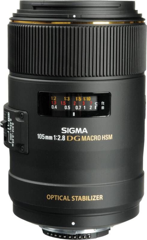 Sigma 105mm f 2.8 EX DG MACRO OS HSM (Nikon F) | Macrolenzen lenzen | Fotografie Objectieven | 0085126258559