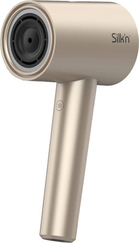 Silk'n Haardroger SilkyAir Pro Fohn met Ionen technologie en zijdezacht etui voor op reis 2 accessoires Beige