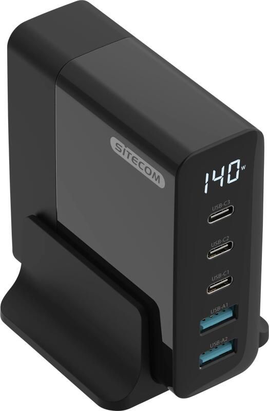 Sitecom CH-1004 140W PD Desktop Charger | Thuisladers | 8716502032020