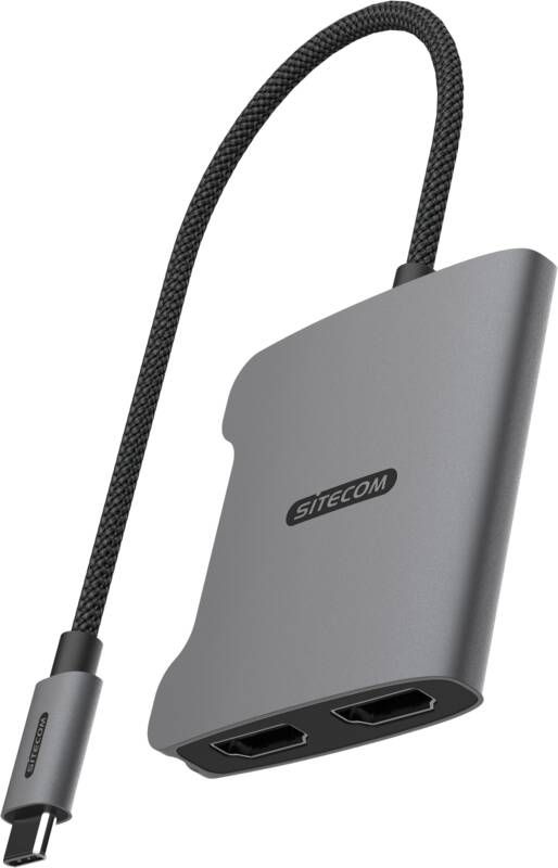 Sitecom AD-1017 USB-C To Dual HDMI Adapter | elektronica en media | Kabels&Adapters | 8716502031788