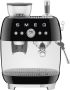 Smeg Espresso Zwart EGF03BLEU | Espressomachines | Keuken&Koken Koffie&Ontbijt | 8017709329846 - Thumbnail 1