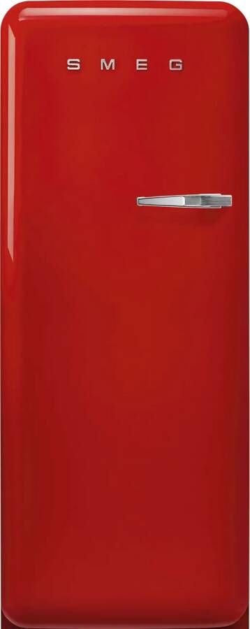 Smeg FAB28LRD5 Vrijstaande Koel-vriescombinatie 50&apos;s Style Rood