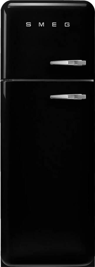 Smeg FAB30LBL5 Vrijstaande Koel-vriescombinatie 50&apos;s Style Zwart