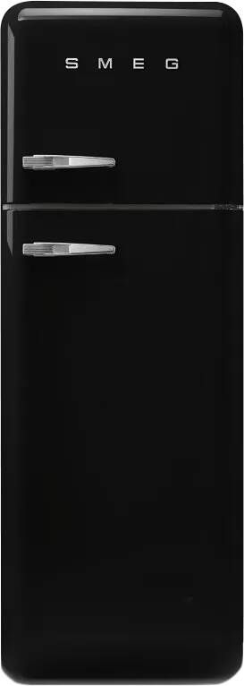 Smeg FAB30RBL5 Vrijstaande Koel-vriescombinatie 50&apos;s Style Zwart