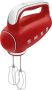 Smeg Handmixer HMF01 Rood | Mixers | Keuken&Koken Keukenapparaten | 8017709301828 - Thumbnail 1