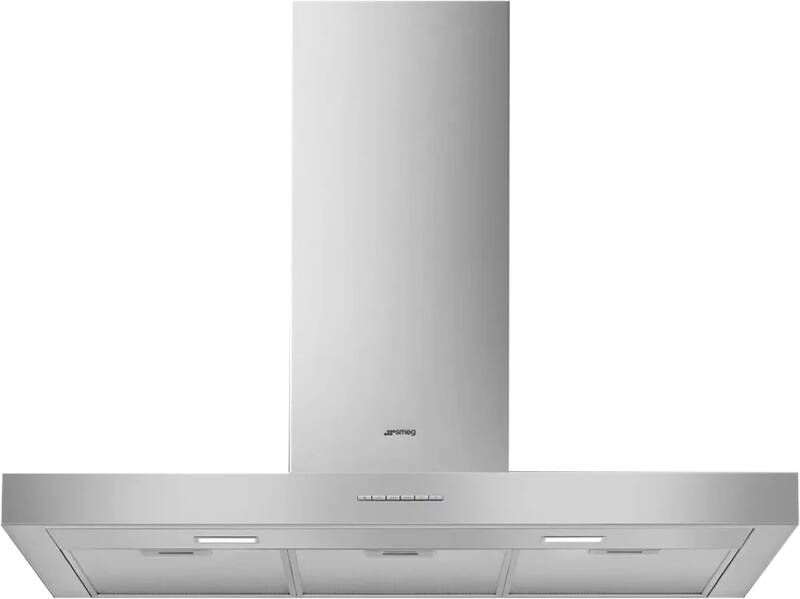 Smeg KBT900XE afzuigkap Muurmontage Roestvrijstaal 713 m³ uur A