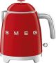 Smeg Waterkoker Mini 1400 W rood 800 ml 3 kops KLF05RDEU - Thumbnail 1