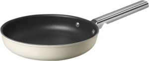 Smeg Koekenpan Creme Mat ø 24 cm Standaard anti-aanbaklaag
