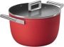 Smeg Kookpot 26cm Rood | Potten&Pannen | Keuken&Koken Keukengerei | 8017709296575 - Thumbnail 1