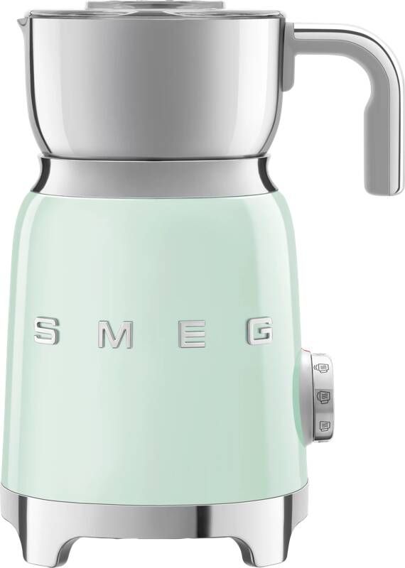 Smeg Melkschuimer Pastelgroen MFF11PGEU | Koffie Toebehoren | 8017709316112