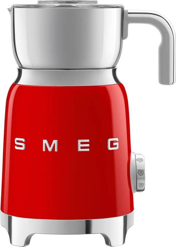 Smeg Melkschuimer Rood MFF11RDEU | Koffie Toebehoren | 8017709316099
