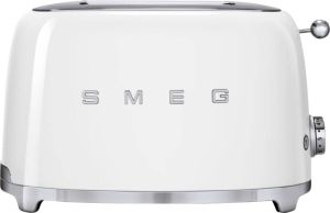 Smeg TSF01WHEU Broodrooster Wit 2x2 950W 6 niveaus